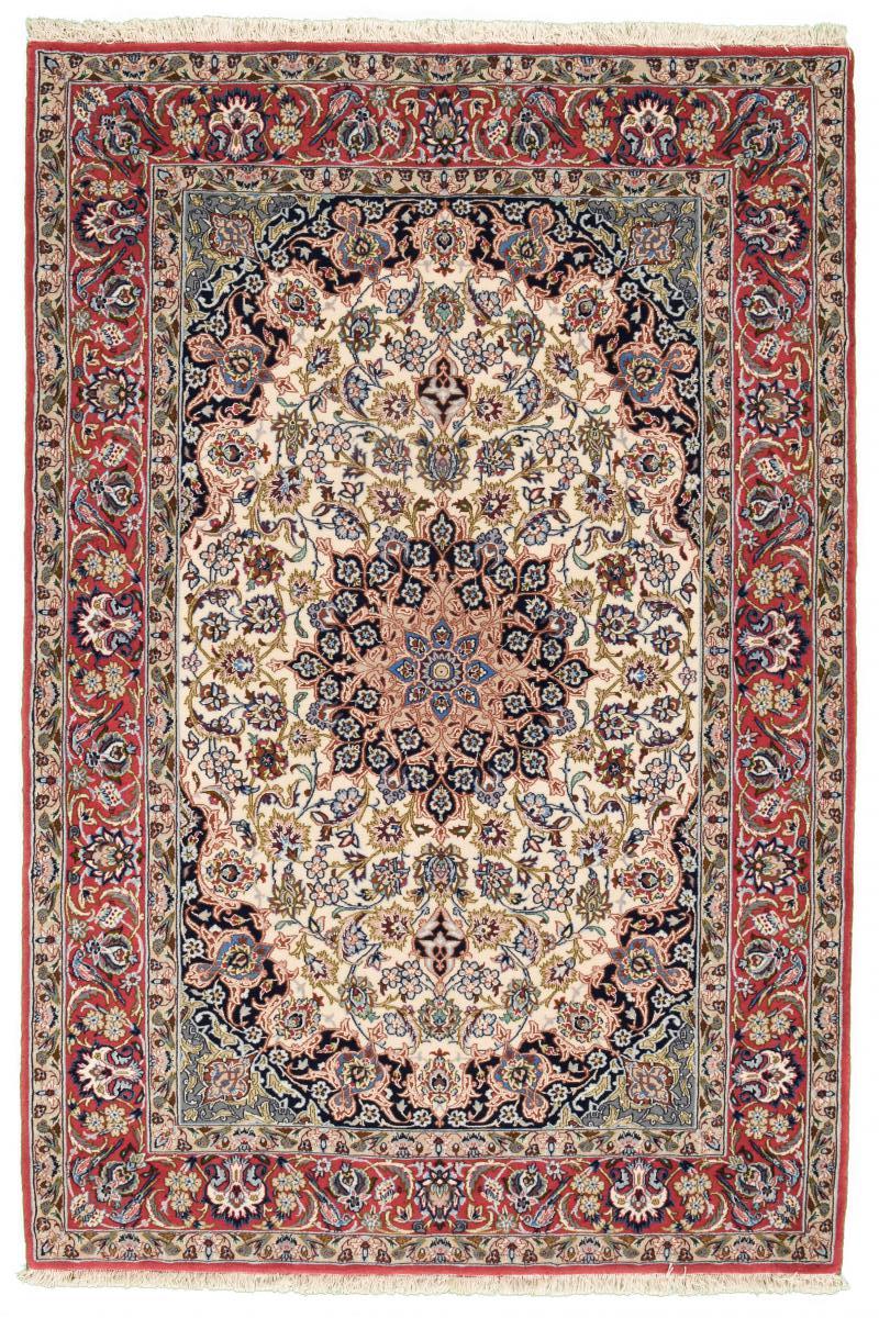 Perserteppich aus Isfahan geknüpft aus Korkwolle