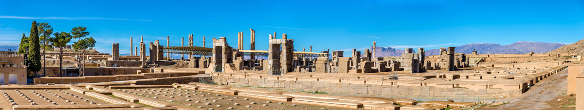 Ausgrabungsstätte des alten Persepolis